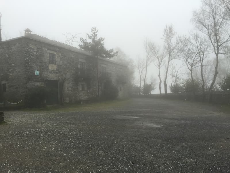 Neblina em O Cebreiro - Galicia - Espanha