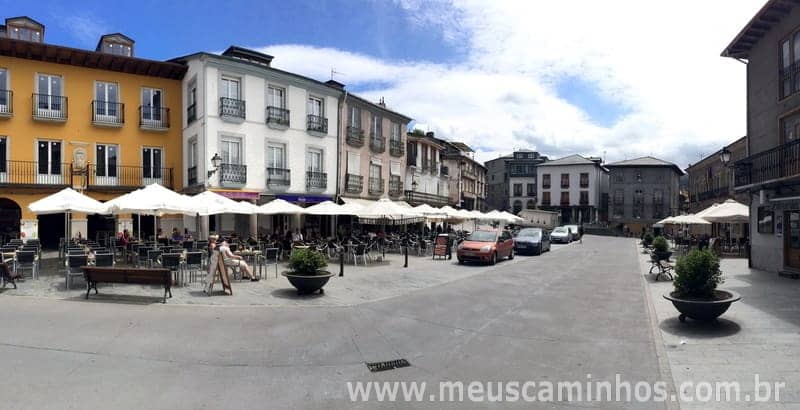 Plaza Mayor de Villafranca del Bierzo