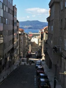 Vigo, na Espanha (Galícia), a cerca de 130km de Santiago de Compostela